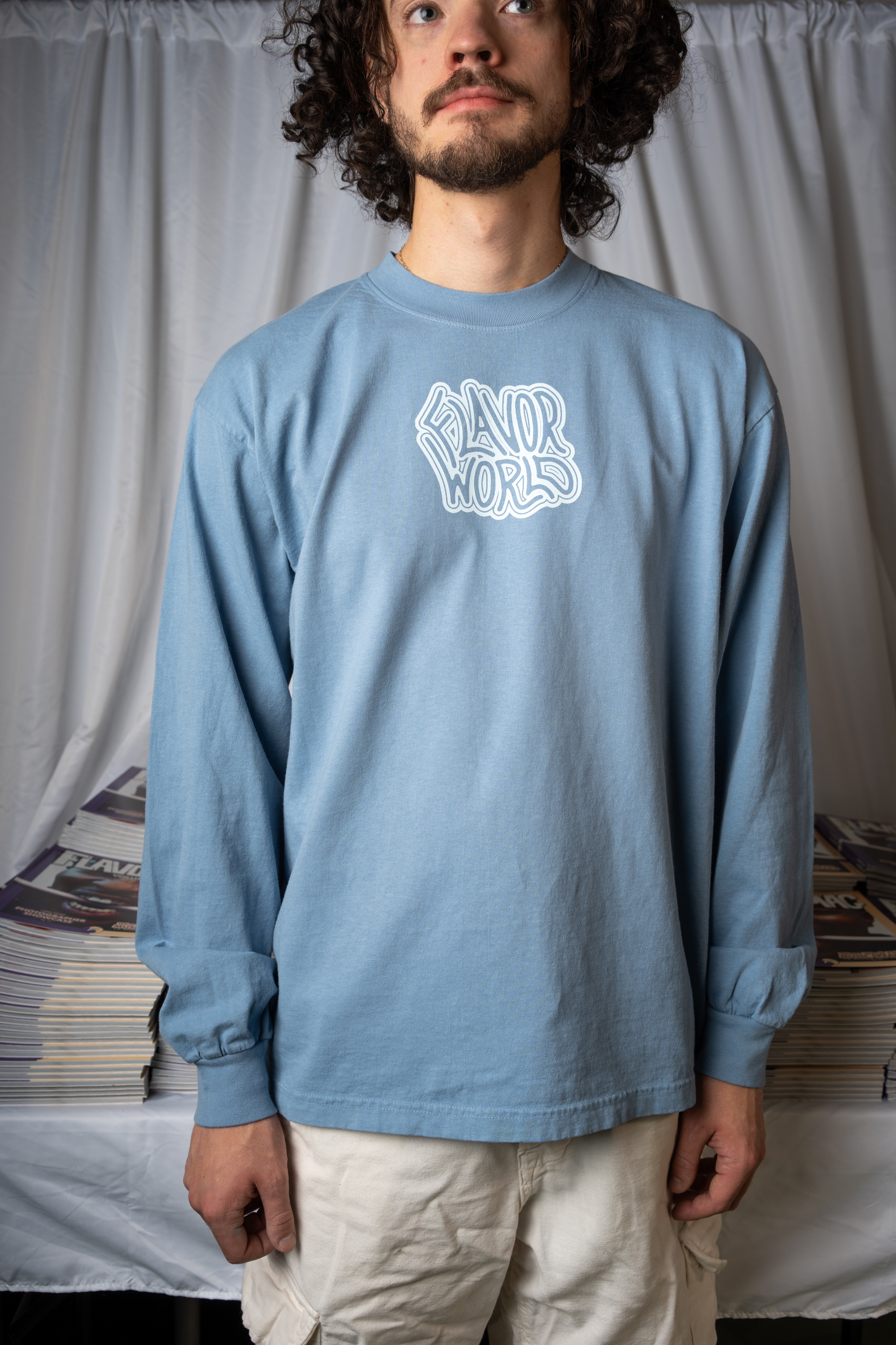 Flavor World Long Sleeve (Blue)