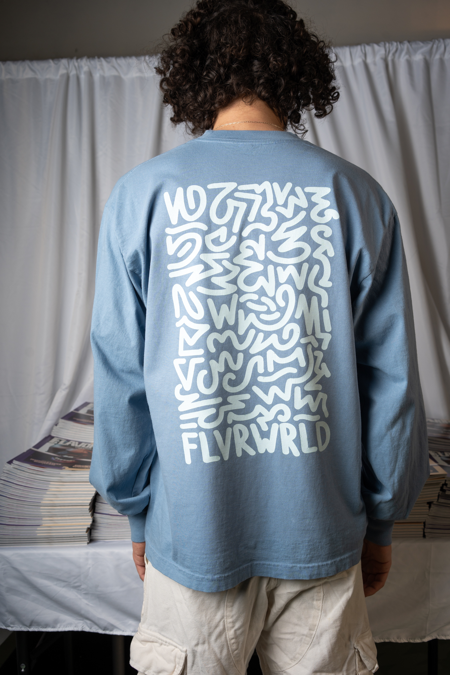 Flavor World Long Sleeve (Blue)