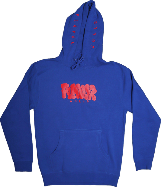 Blue & Red Hoodie