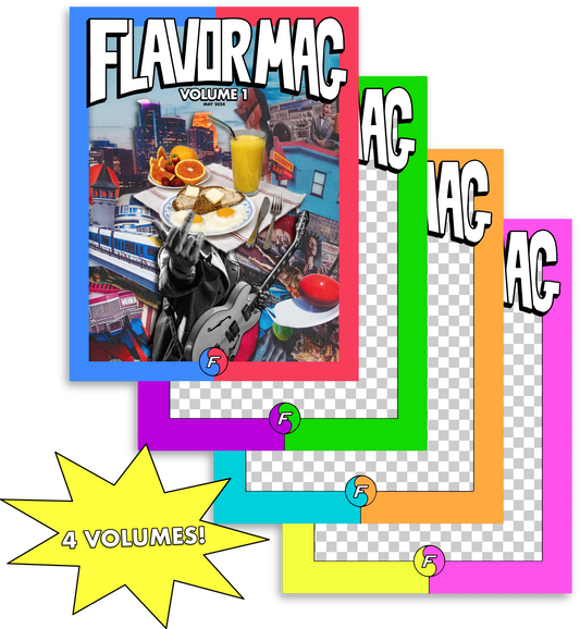 Flavor Mag Year Subscription (Vol. 1-4)